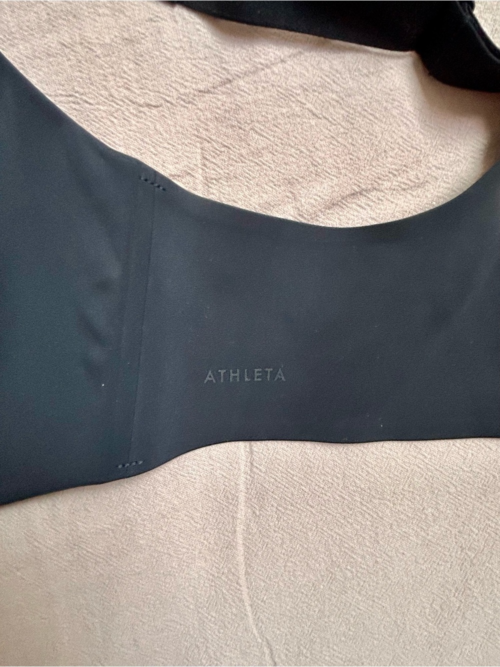 Athleta Stride Rite Black Sports Bra 36DD - Picture 6 of 7